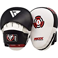 Los mejores  - RDX Manoplas Boxeo Paos MMA Muay Thai Kick Boxing Artes Marciales Patada Pad Entrenamiento